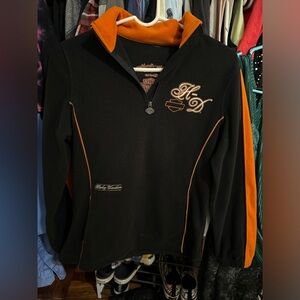 Harley Davidson fleece pullover